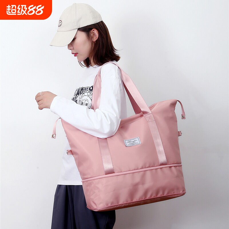 旅行包女大容量行李袋健身包行李包男拉杆包待产包收纳袋手提衣物