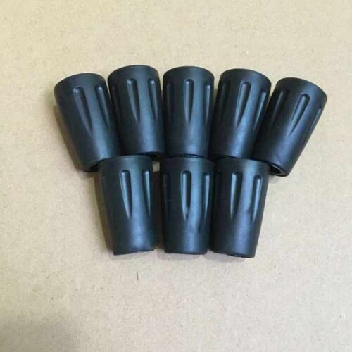 登山杖配件防滑脚垫橡胶套雪泥托耐磨杖尖套保护脚套通用杖头杖帽