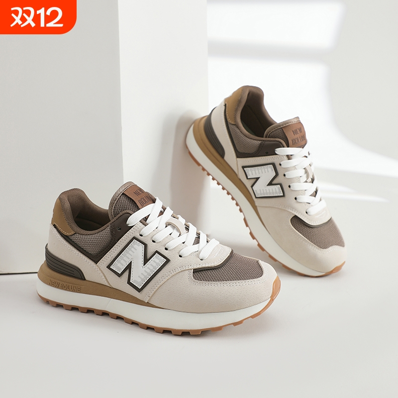 NEW BOLUNE/新百伦学院风复古经典休闲跑鞋男女同款运动鞋574LG-2
