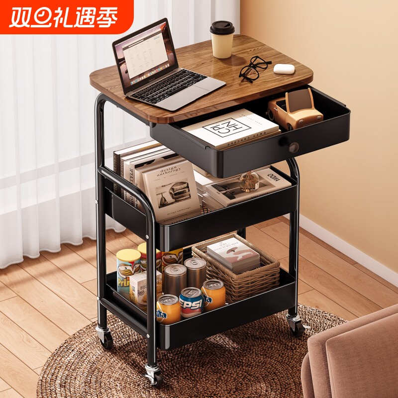 【全网爆款】中古置物架边几