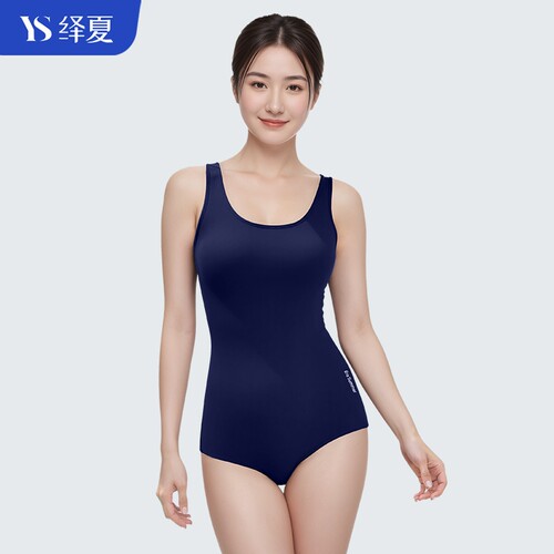 ES2025新款锦纶泳衣女款游泳馆显瘦专业竞速游泳衣女士连体温泉