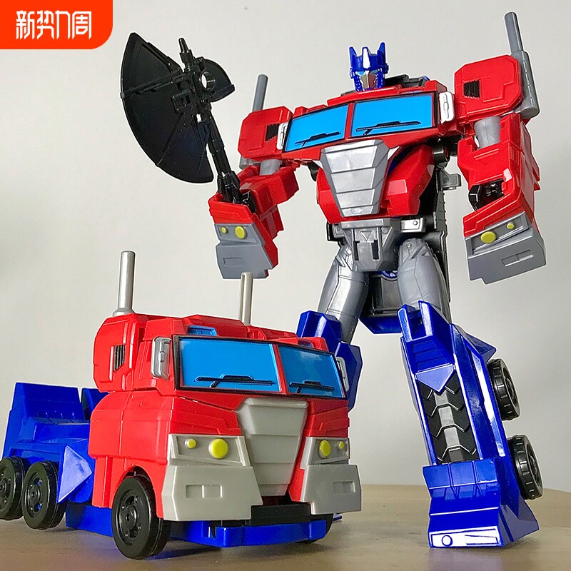 变形玩具汽车金刚起源机器人儿童大黄蜂擎天手办恐龙男孩礼物卡车