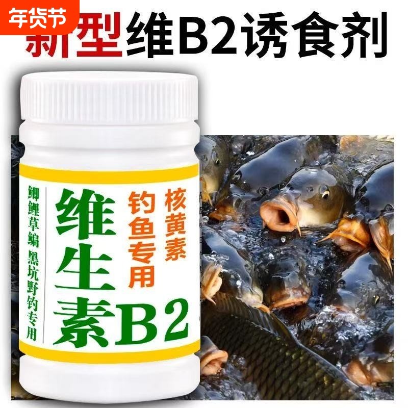 核黄素粉维生素b2钓鱼专用诱鱼剂诱食添加剂鲫鱼鲤鱼泡米Vb2鱼饵,户外/登山/野营/旅行用品,台钓饵,淘宝优惠券,粉丝福利购,淘宝优惠卷