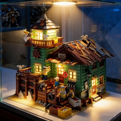 【新品】渔夫小屋街景积木