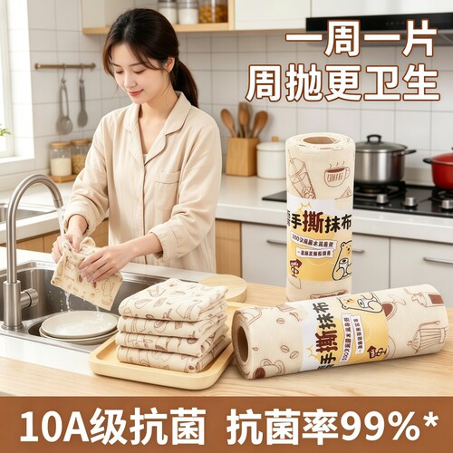 10A抗菌撕撕乐周抛抹布