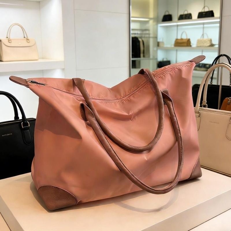 短途旅行包女大容量行李袋运动健身包便携手提包超大待产包收纳袋