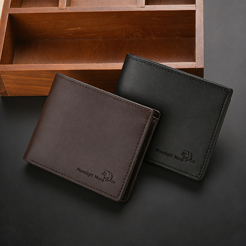 男士钱包皮夹2026新款短款卡包一体钱夹大容量零钱包男证件收纳包