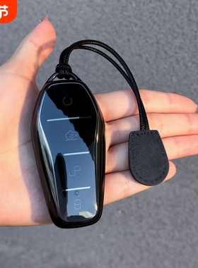 比亚迪秦plus元up钥匙套元pro秦L透明壳DMi车扣宋L宋PLUS包ev海鸥