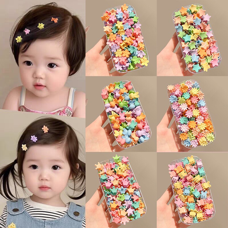 宝宝儿童女抓夹女童可爱刘海发夹小女孩发饰婴儿发卡头饰皇冠碎发