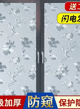 磨砂玻璃窗户贴纸透光不透明贴膜