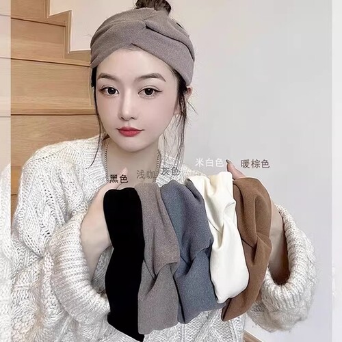 孕妇产后月子帽子夏季时尚做发带头巾防风寒护额头春秋产妇帽头部