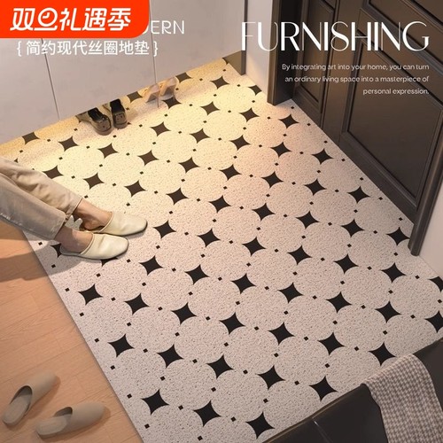 轻奢入户门地垫耐磨耐蹭玄关脚垫