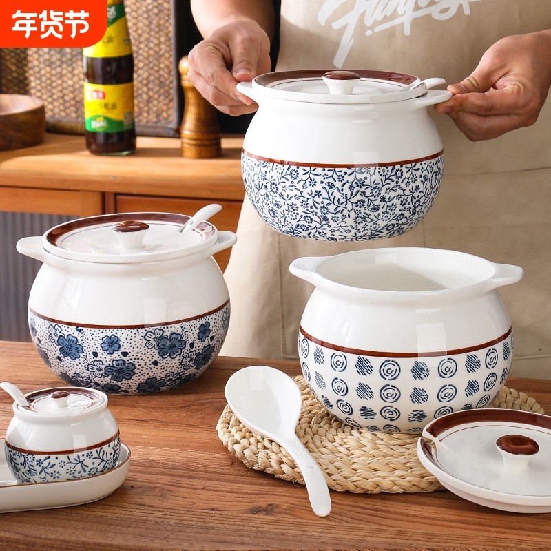 猪油罐陶瓷家用耐高温调料盒调料罐瓶厨房辣椒油荤油罐带盖大容量