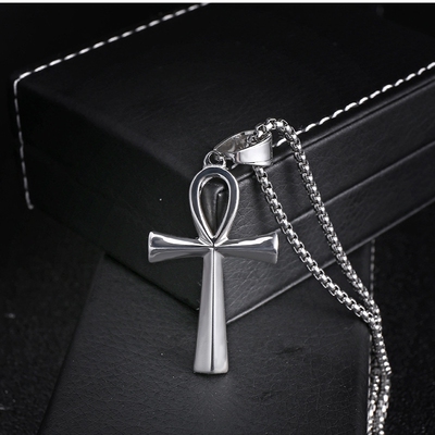 KEEOOK动漫周边游戏王武藤游戏死者苏生项链男女埃及十字架吊坠