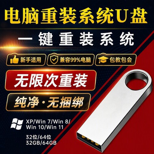 电脑重装系统U盘|119人收藏