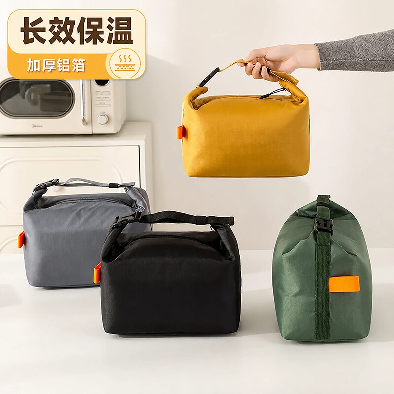 饭盒手提包保温袋子加厚铝箔大容量防水带饭包便当包上班族午餐袋