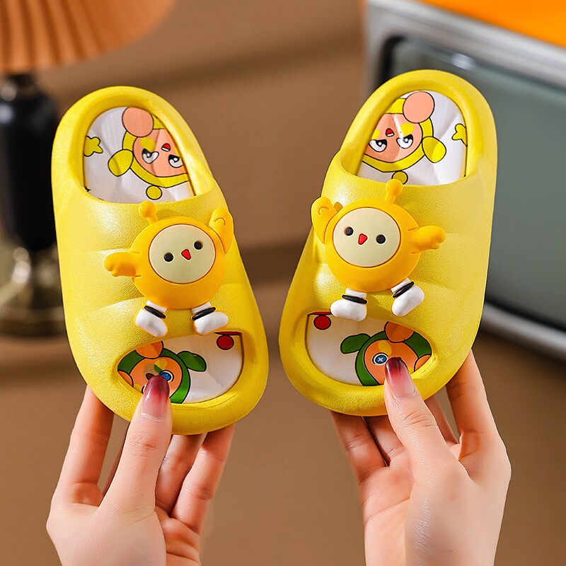 卡通儿童拖鞋夏季男童女童浴室防滑洗澡室内家居小女孩宝宝凉拖鞋