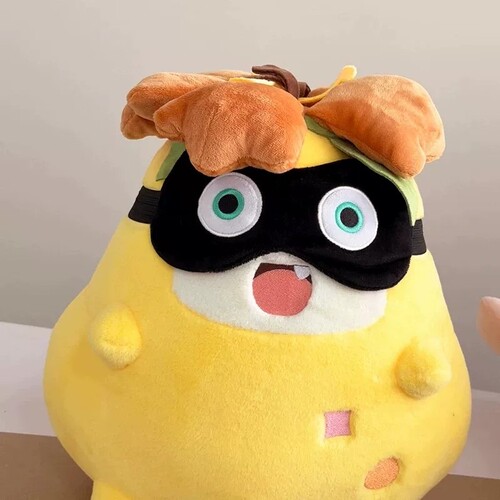 蛋小黑眼罩小蛋贩子毛绒睡眠遮光