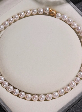 珍珠项链女款2025女轻奢小众