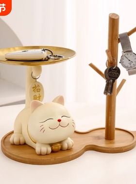 煜可环保树脂收纳北欧风玄关招财