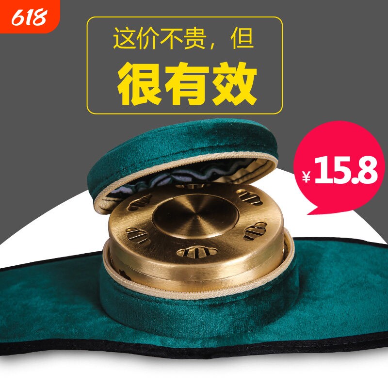 便携式艾灸熏蒸盒家用 铜制多联艾灸器具艾条薰灸工具