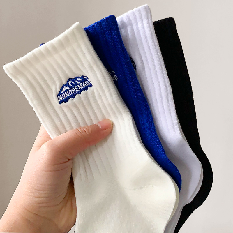 男士加长防臭吸汗保暖中筒袜