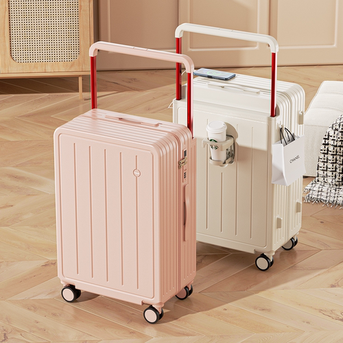 新款宽拉杆旅行箱男小清新行李箱女20寸登机箱24寸密码箱子万向轮