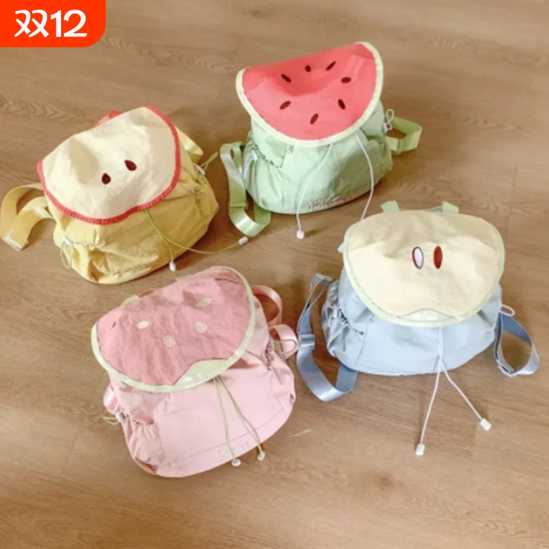 夏季多巴胺水果双肩包高颜值背包