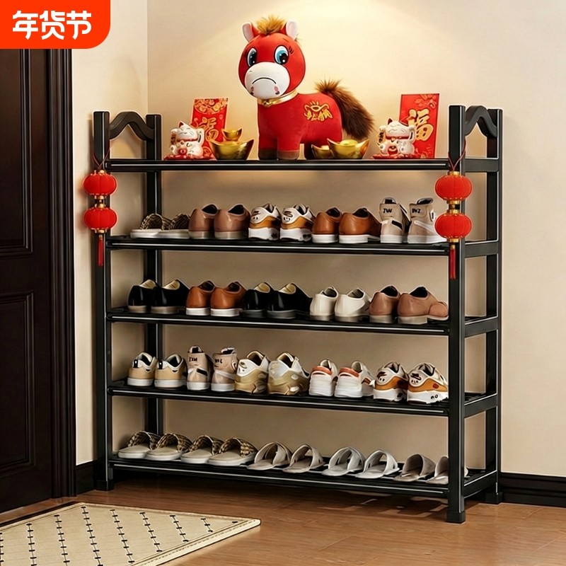 鞋架子家用入户门口小窄简易鞋柜出租房用多层室内鞋子收纳架结实