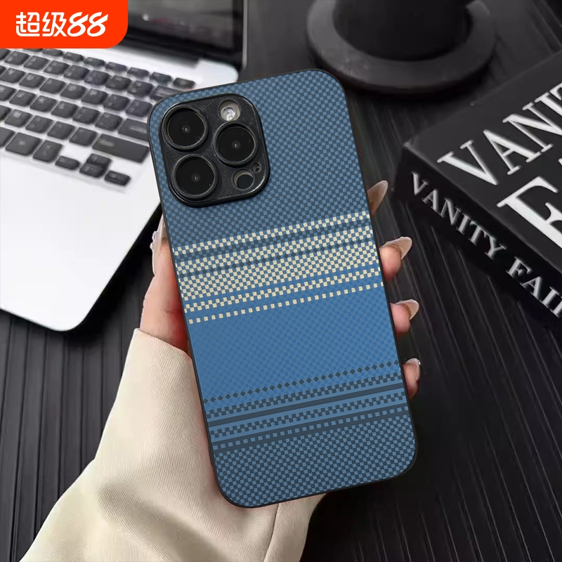 适用三星A56/a55/a54/a53手机壳新款A16/A15/A14/A13时尚凯夫拉a36/a35/a34商务A73碳纤纹A26/A25/A24保护套