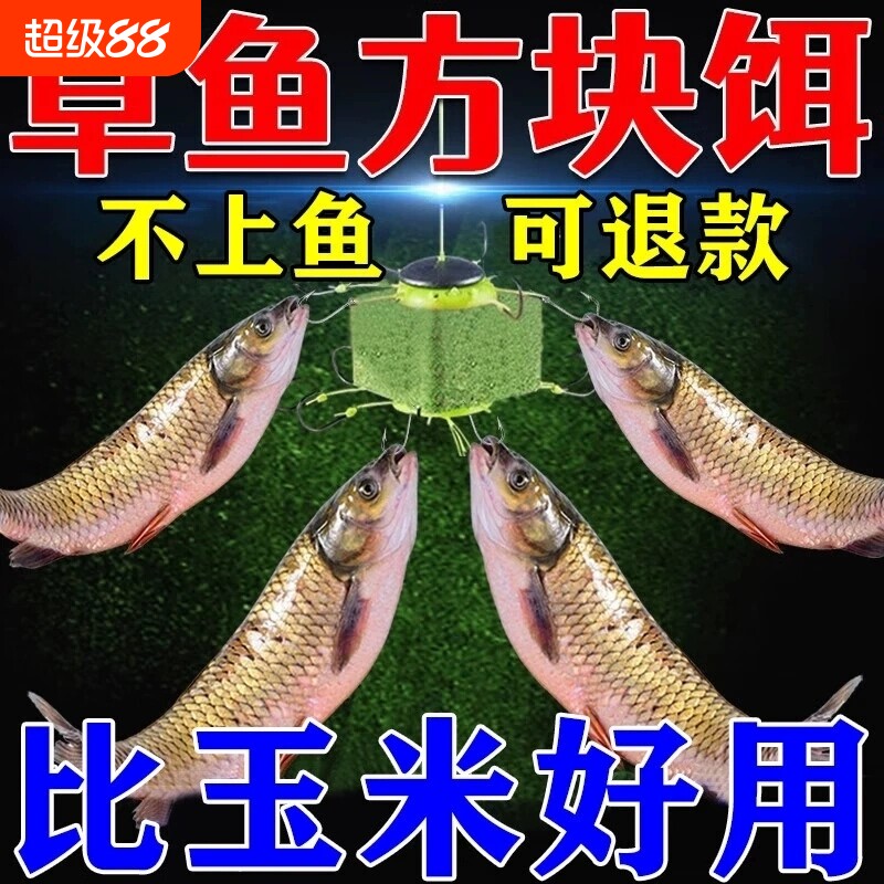 草鱼方块饵料春夏黑坑秘制果酸窝图片