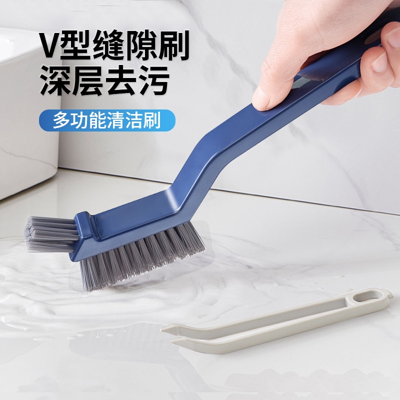 地缝卫生间刷子浴室墙角厕所