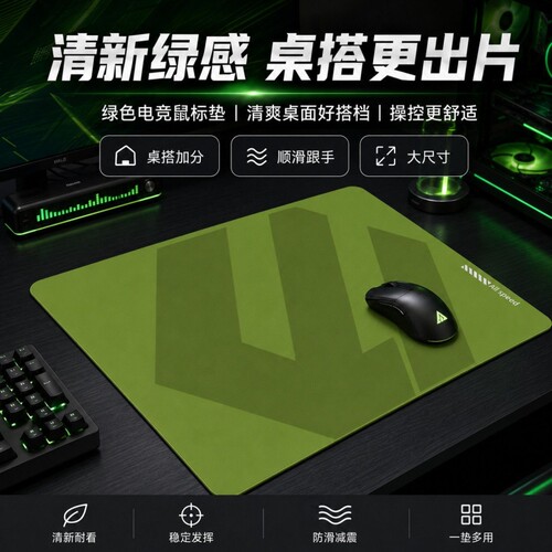 飚 +系列电竞鼠标垫FPS无畏契约CSGO防水细面操控游 戏专用