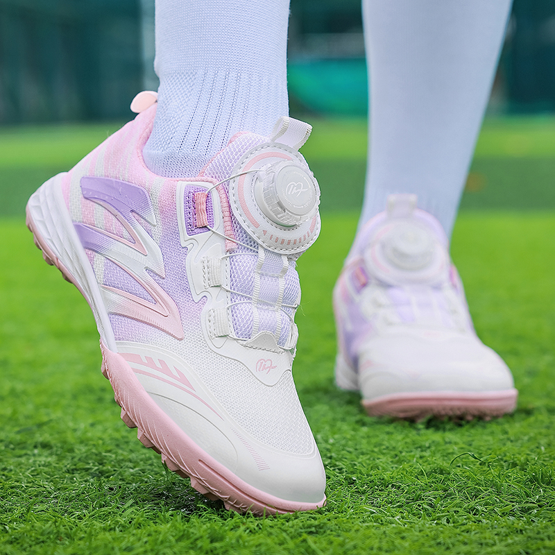 女童足球鞋碎钉室内草地通用