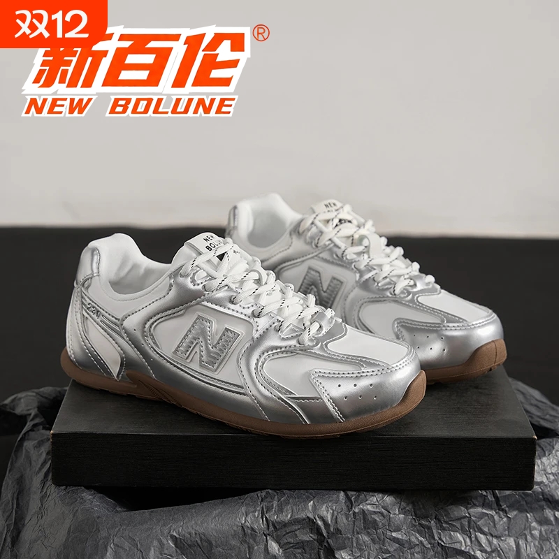 新百伦冬季时尚轻便透气女鞋子休闲鞋百搭复古情侣鞋跑步运动鞋男