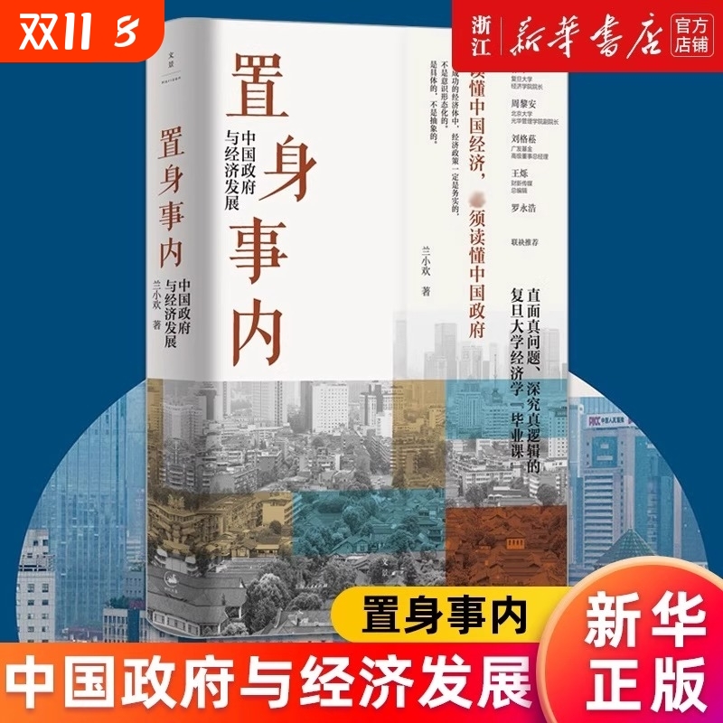 【正版】置身事内 中国与经济发展 兰小欢 罗永浩王烁荐