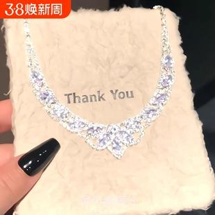 在逃公主项链女款2025新款高级感轻奢小众气质精致锁骨链蝴蝶原创