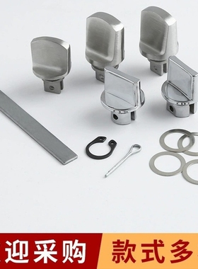 新款304不锈钢家用防盗门反锁旋钮通用安全配件易安装