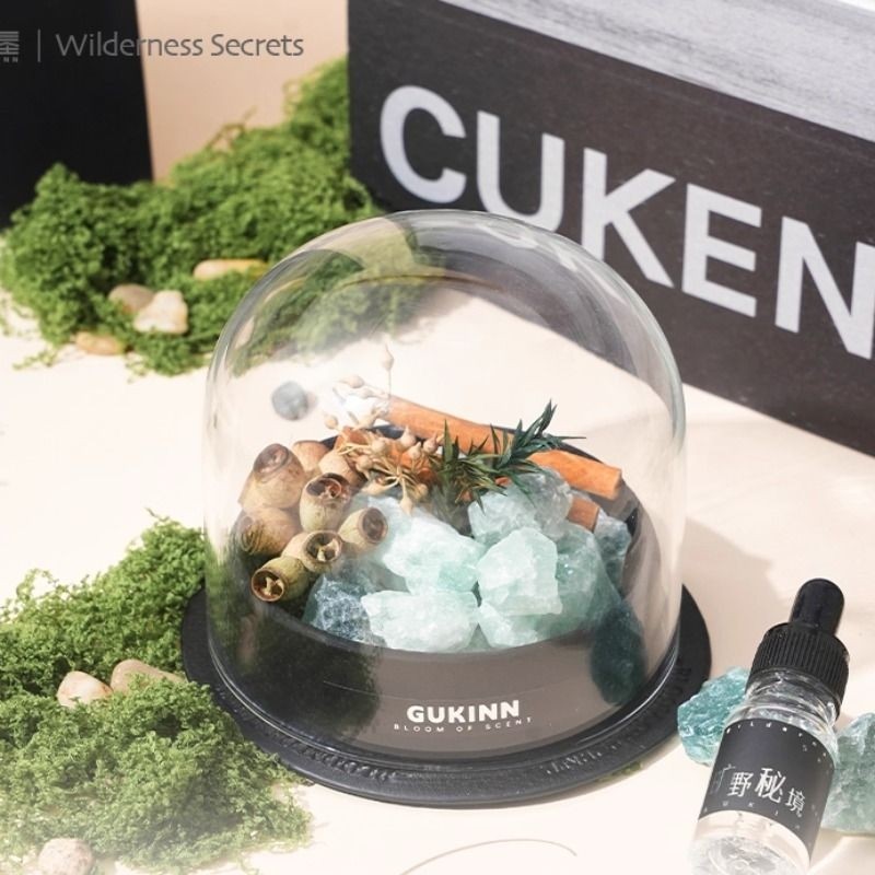 圣诞晶石香薰摆件送男女生日礼物装饰香氛礼盒扩香精油持久氛围