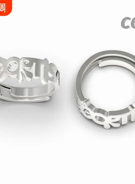 韩国男团CORTIS团戒马丁Martin个性简约时尚百搭指环粉丝应援周边