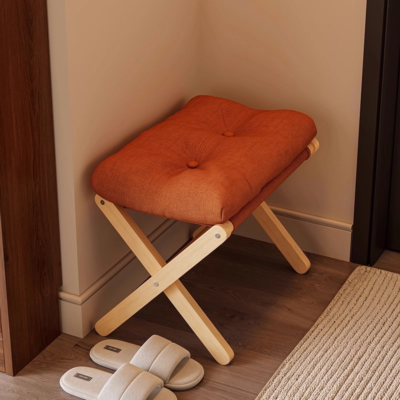 小凳子换鞋凳家用矮凳折叠客厅门口沙发凳茶几搁脚凳办公室脚踏凳