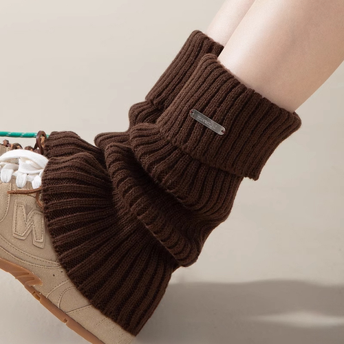 加厚保暖抗起球韩系堆堆小腿袜套