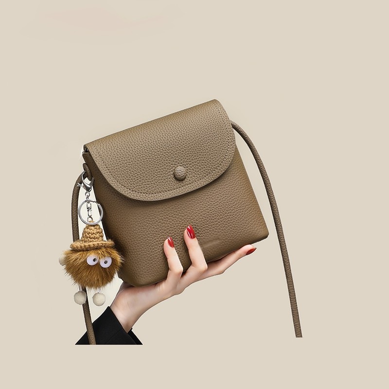 金玉鸟鸟包包女2024单肩包百搭斜挎包手机包时尚小包质感手工实用