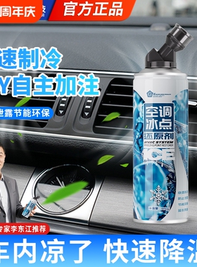 G牌冰点还原剂冷媒r134a汽车空调制冷剂雪种测漏车内降温神器