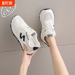 女鞋夏季网面透气运动鞋女2025新款34小码软底减震轻便阿甘跑步鞋