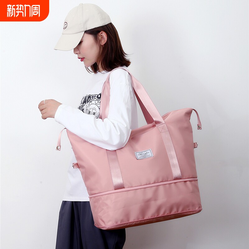 旅行包女大容量行李袋健身包便携行李包男拉杆包待产包收纳袋手提
