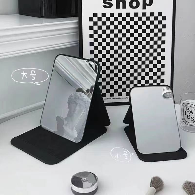 折叠小镜子化妆镜学生宿舍专用梳妆镜女随身男士便携家用桌面旅行