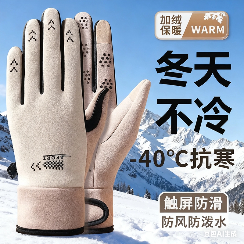 全网热销100W+保暖手套
