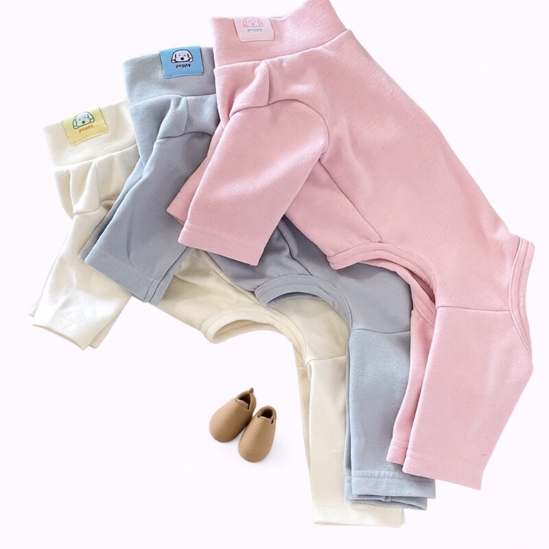 狗狗德绒四脚衣秋冬保暖小型犬内搭雪纳瑞泰迪比熊打底衫宠物衣服