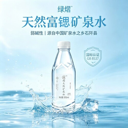石阡天然矿泉水富锶弱碱性饮用天然矿泉水GB8537泡茶好水整箱批发